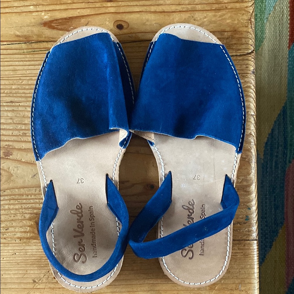 Women's Blue Sandals